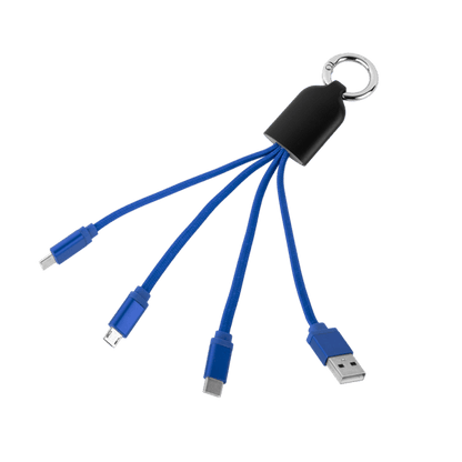 Jellyfish Light-Up Braided Charging Cable