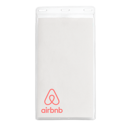 4" x 8" Printed Oversized Vertical Vinyl Pouch