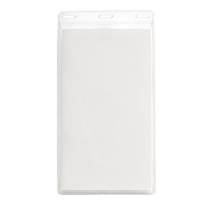 4" x 8" Printed Oversized Vertical Vinyl Pouch