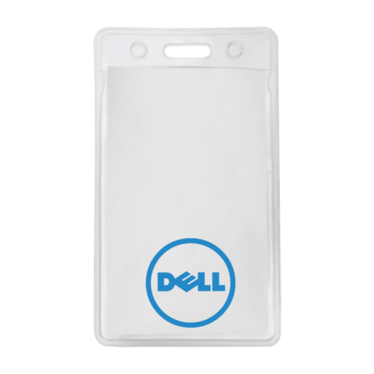 2" x 3 5/8" Printed Small Vertical Vinyl Pouch