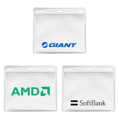 4" x 3" Printed Horizontal Vinyl Pouch