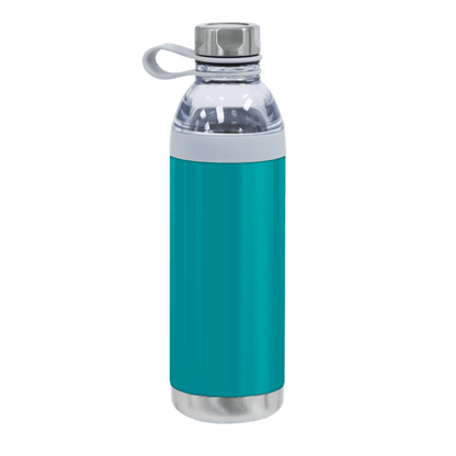 Dual Opening Stainless Steel Water Bottle - 20 Oz.