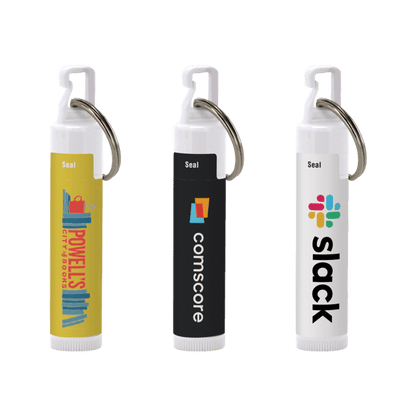 SPF 30 Soy Lip Balm with Metal Split-Ring