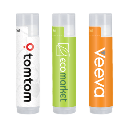 Natural Lip Moisturizer with Organic Ingredients in Clear Tube