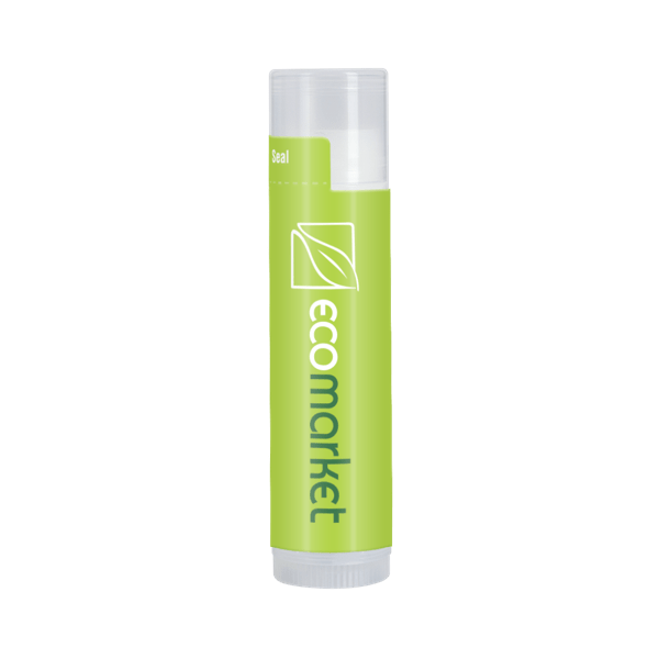 Natural Lip Moisturizer with Organic Ingredients in Clear Tube