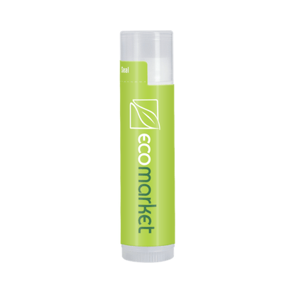 Natural Lip Moisturizer with Organic Ingredients in Clear Tube