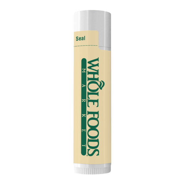 Natural Lip Moisturizer with Organic Ingredients in White Tube