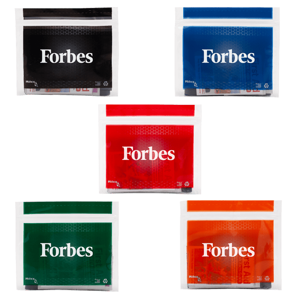 Basic First Aid Kit in a Resealable Plastic Bag