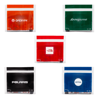 Tradeshow Safety & First Aid Kit in a Resealable Plastic Bag