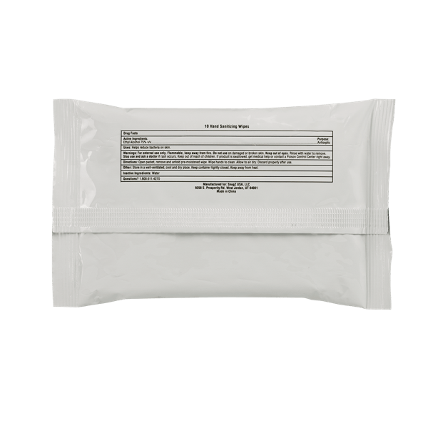 Sanitizing Hand Wipes Travel Pack