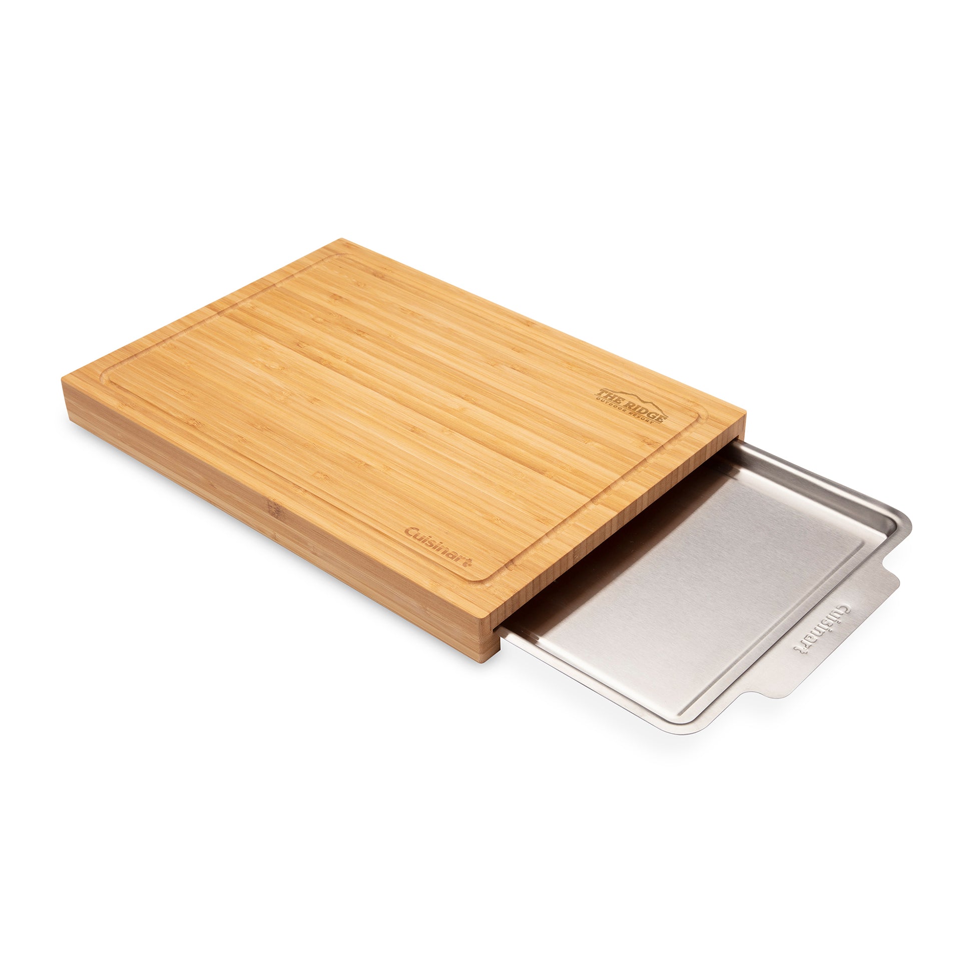 Bamboo Cuisinart Outdoors® Bamboo Cutting Board With Hidden Tray
