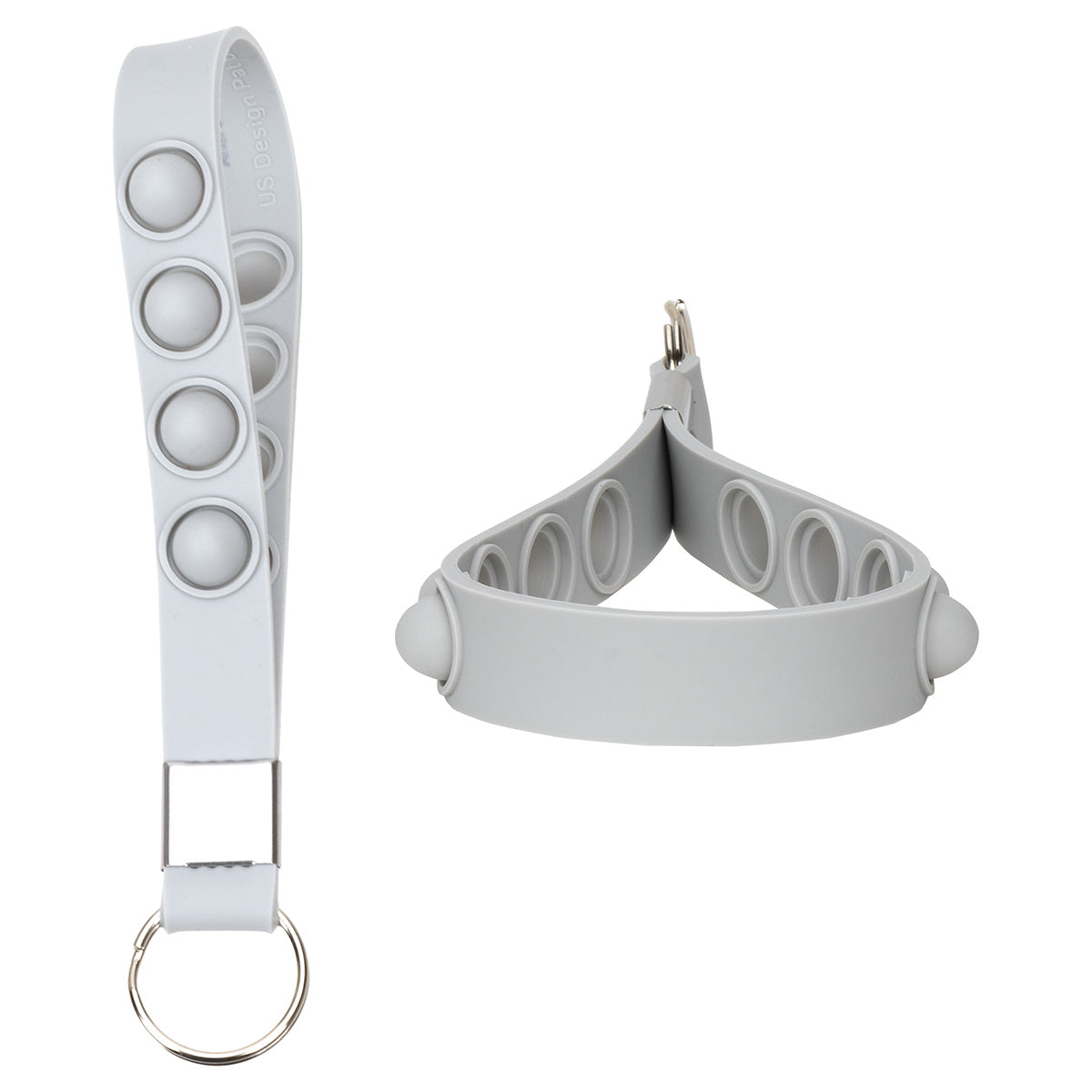 Push Pop Stress Reliever Keychain