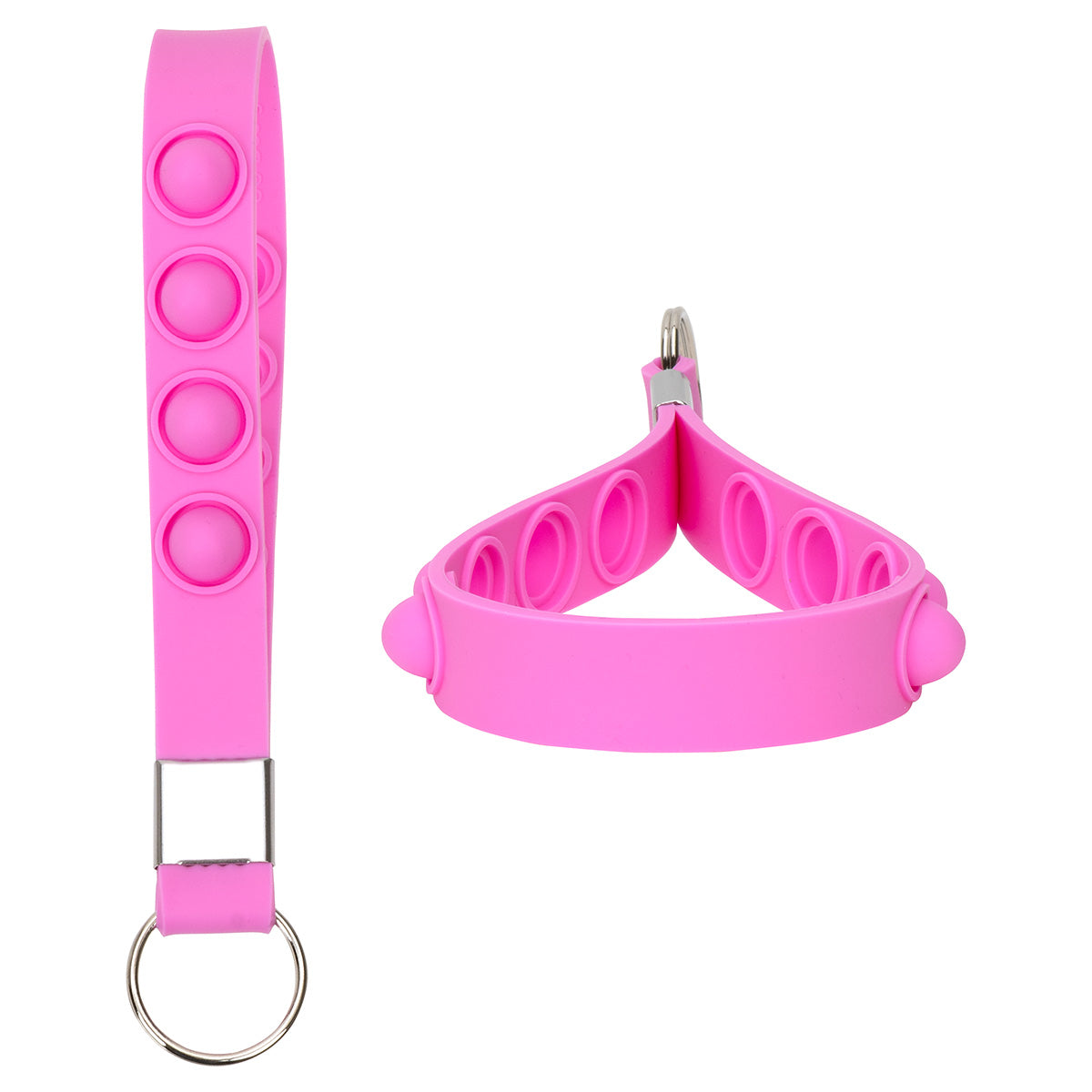 Push Pop Stress Reliever Keychain