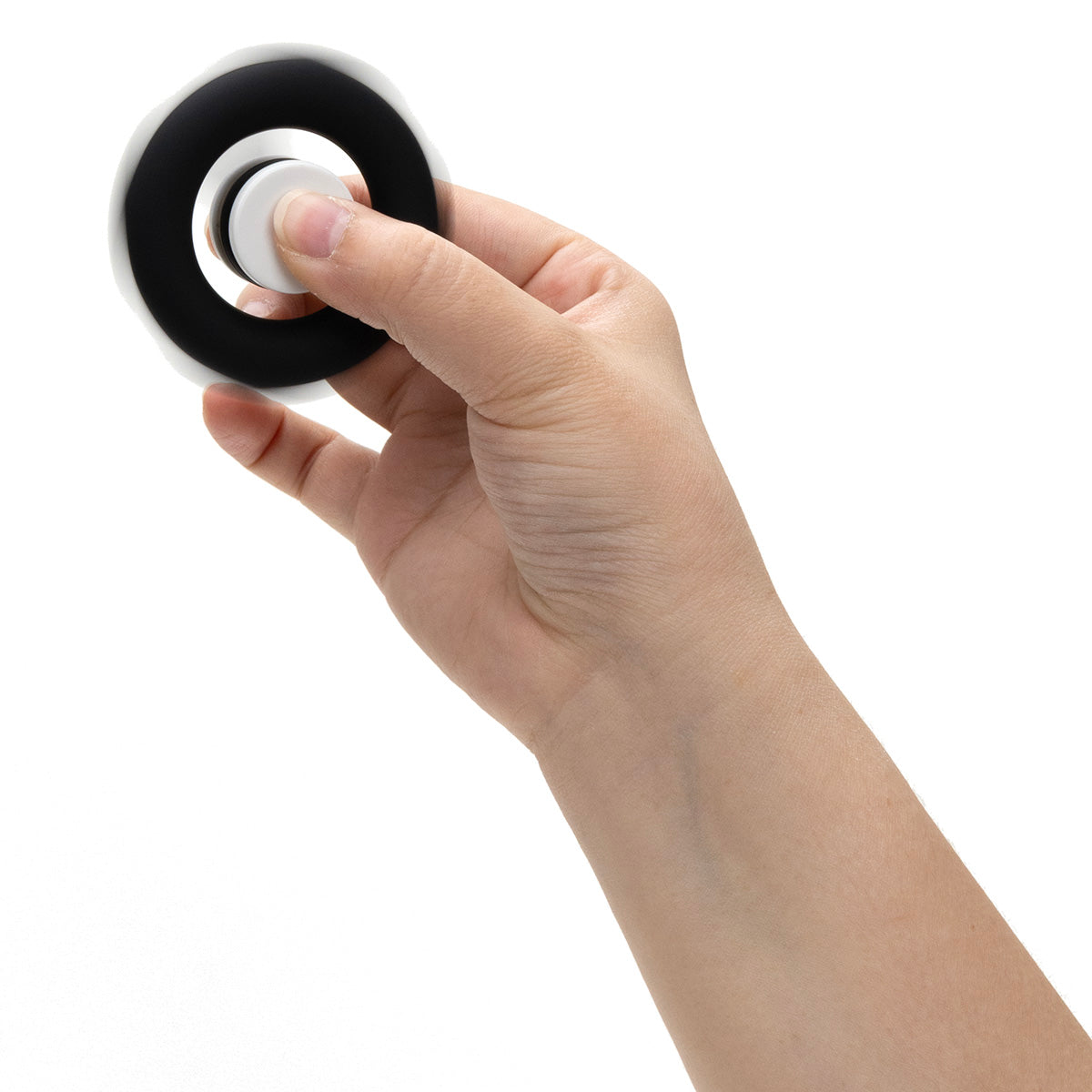 Black Theta Spinning Top