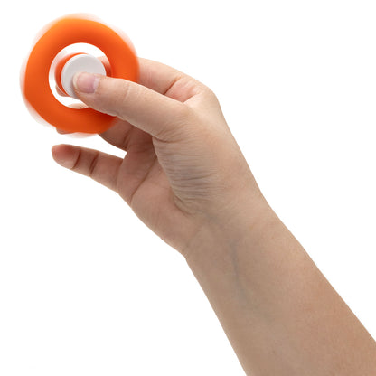 Black Theta Spinning Top