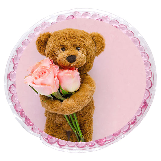 Pink Bouquet Round Aqua Pearls™ Hot/Cold Pack