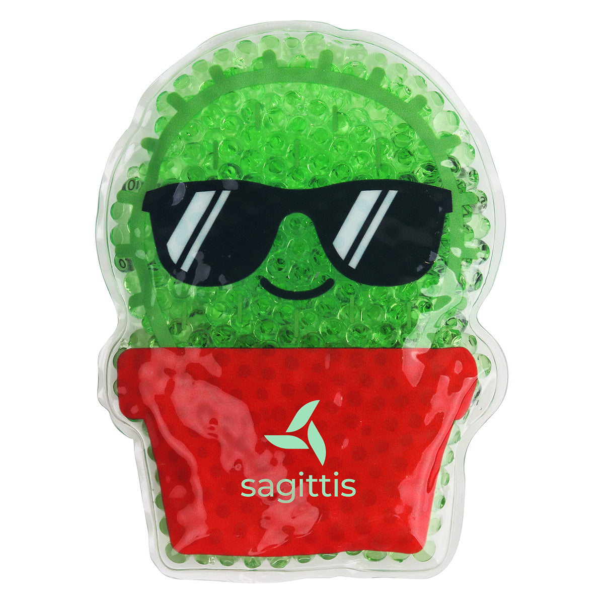 Green/Red Cactus Aqua Pearls™ Hot/Cold Pack