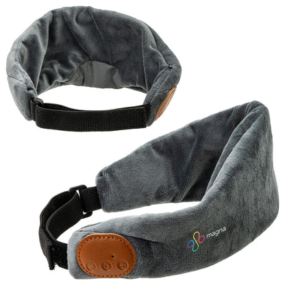 Gray Crown Eye Mask with Wireless Headset