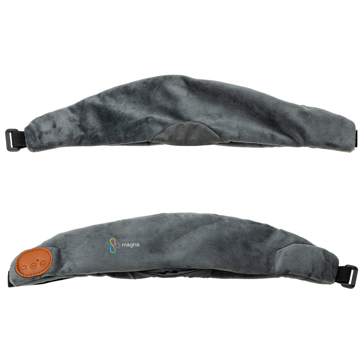 Gray Crown Eye Mask with Wireless Headset