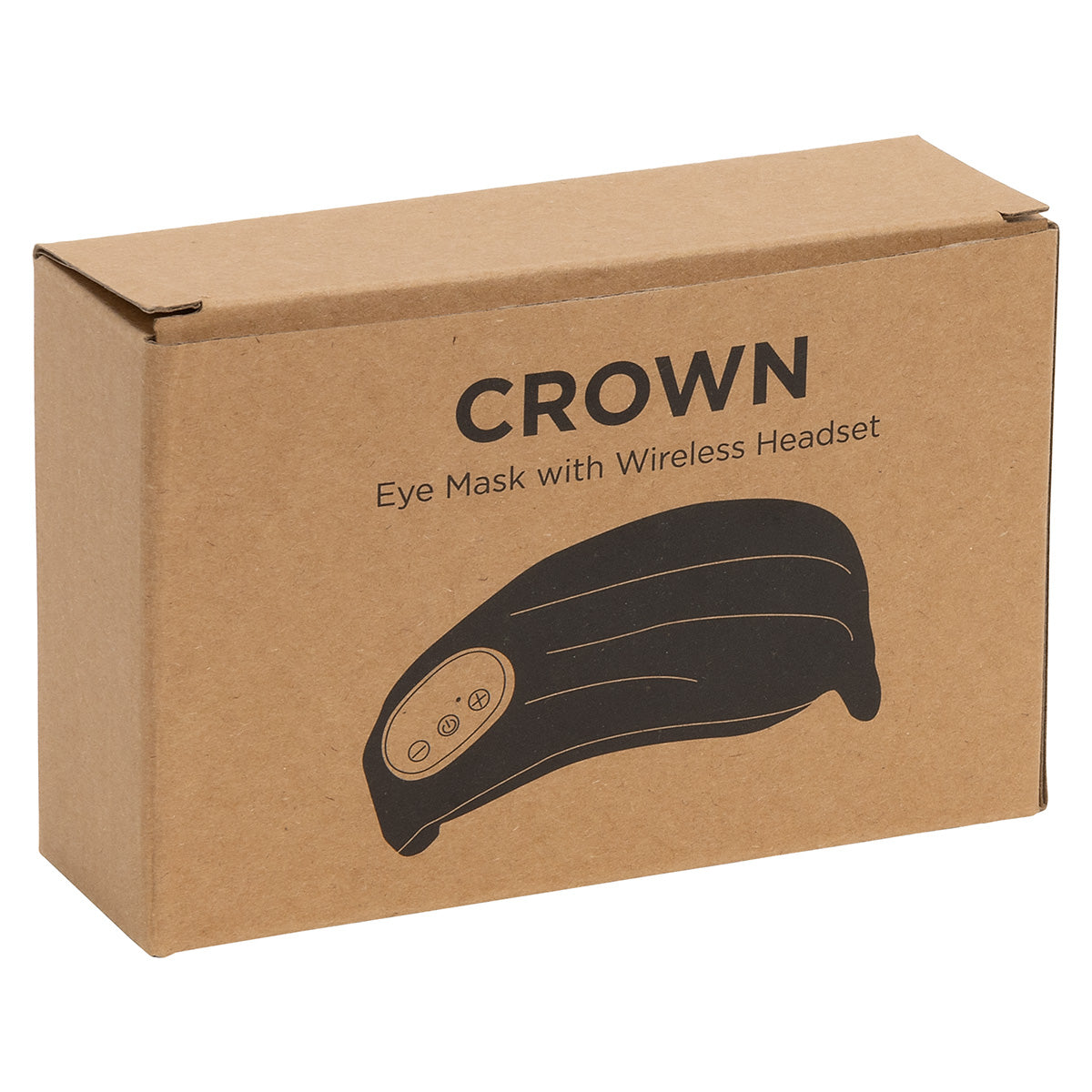 Gray Crown Eye Mask with Wireless Headset