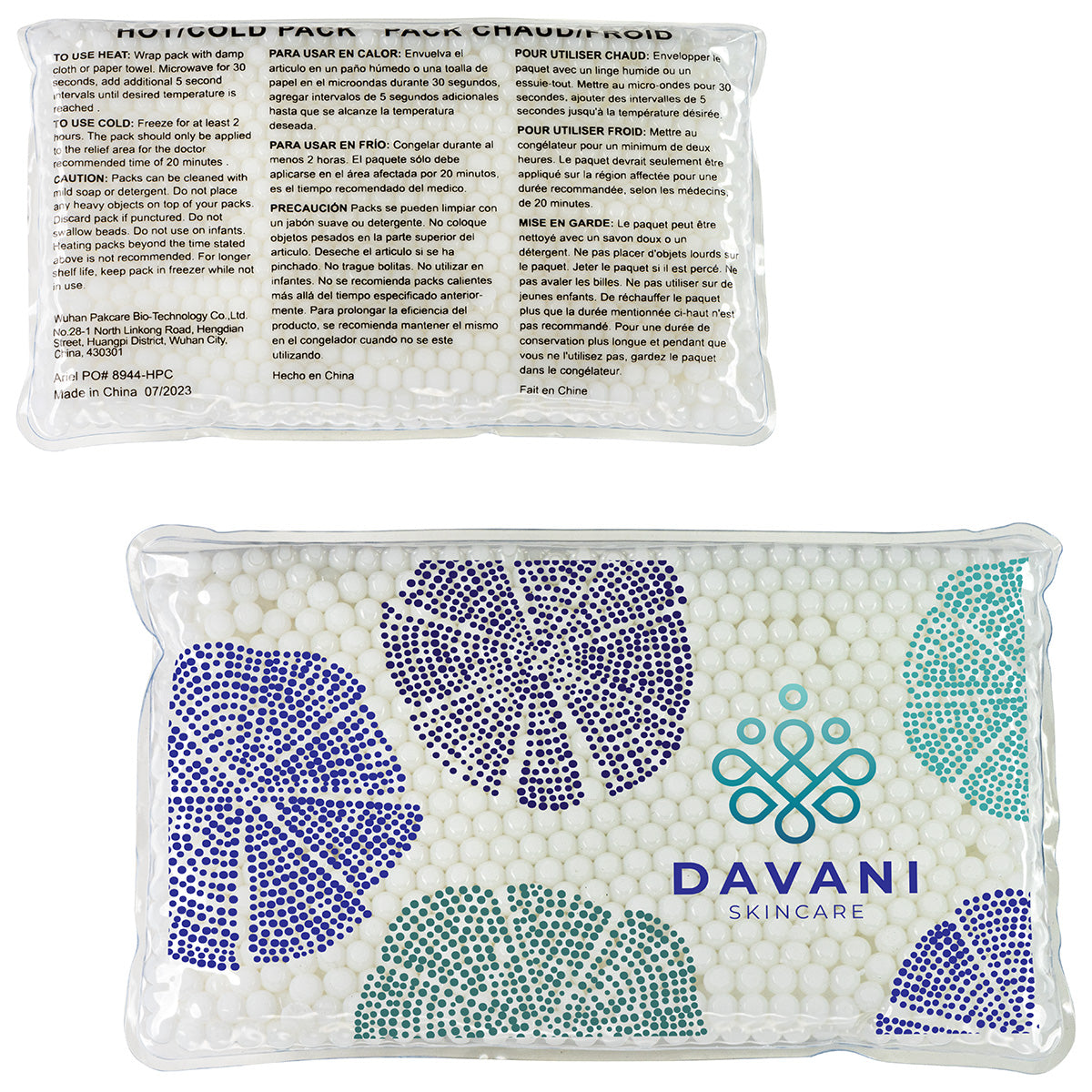 Full-Color Aqua Pearls™ Hot/Cold Pack