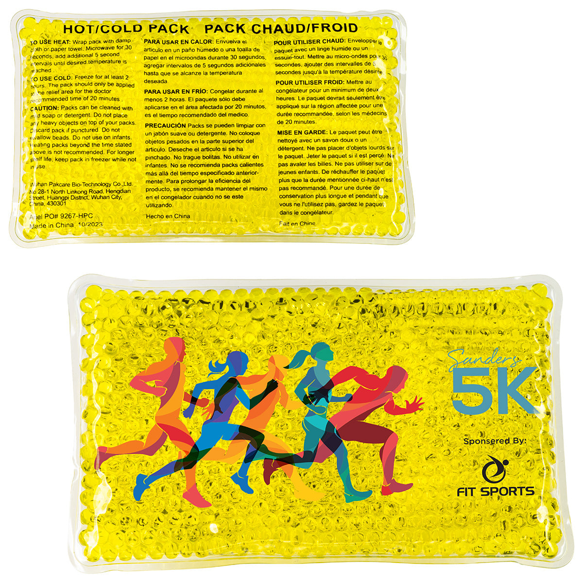 Full-Color Aqua Pearls™ Hot/Cold Pack