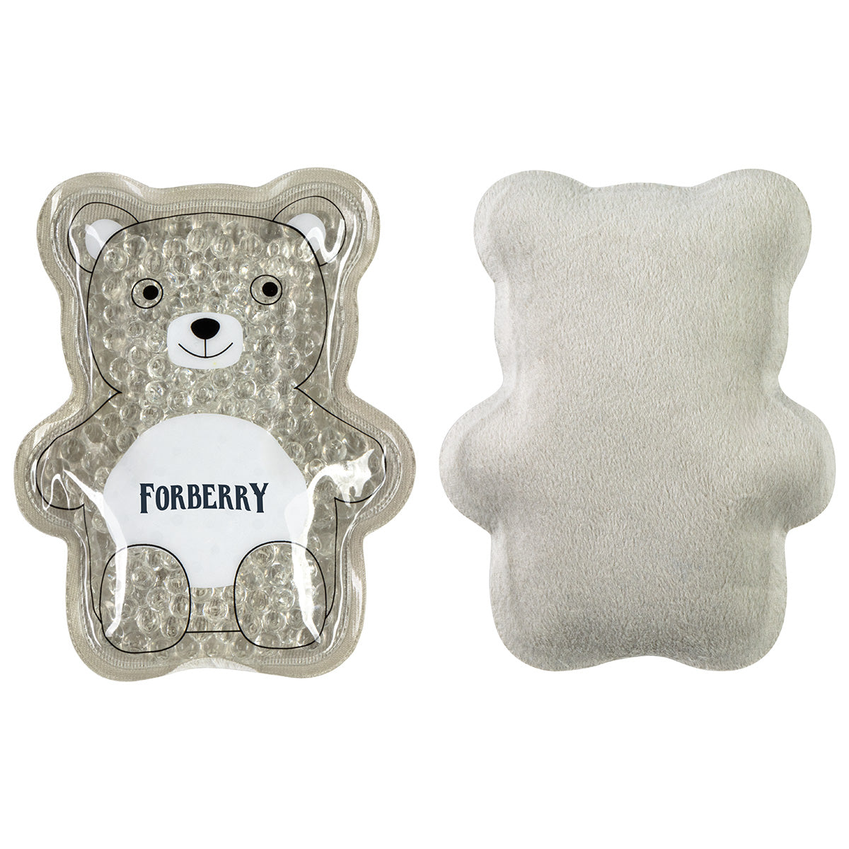 Gray Plush Bear Aqua Pearls™ Hot/Cold Pack