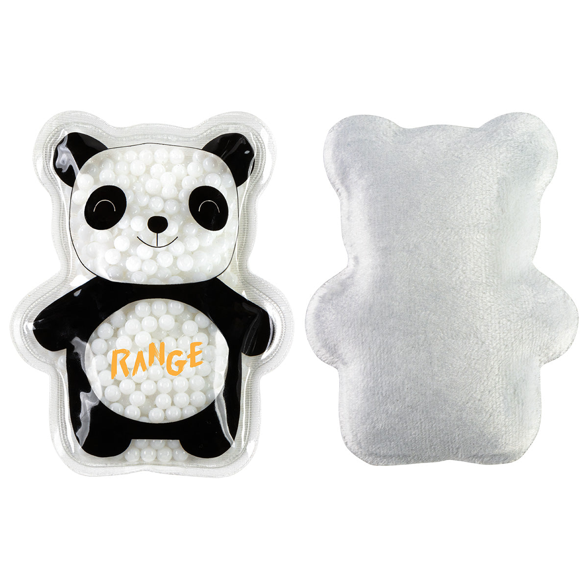 Black/White Plush Panda Aqua Pearls™ Hot/Cold Pack