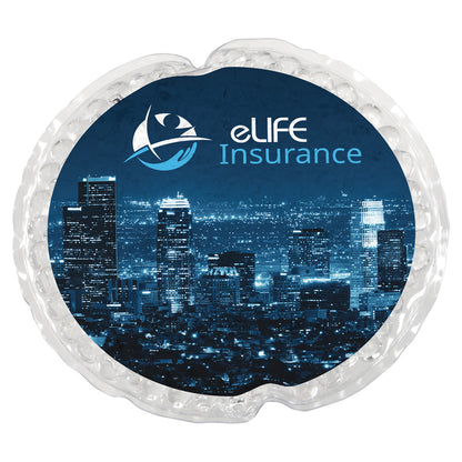 Full-Color Round Aqua Pearls™ Hot/Cold Pack