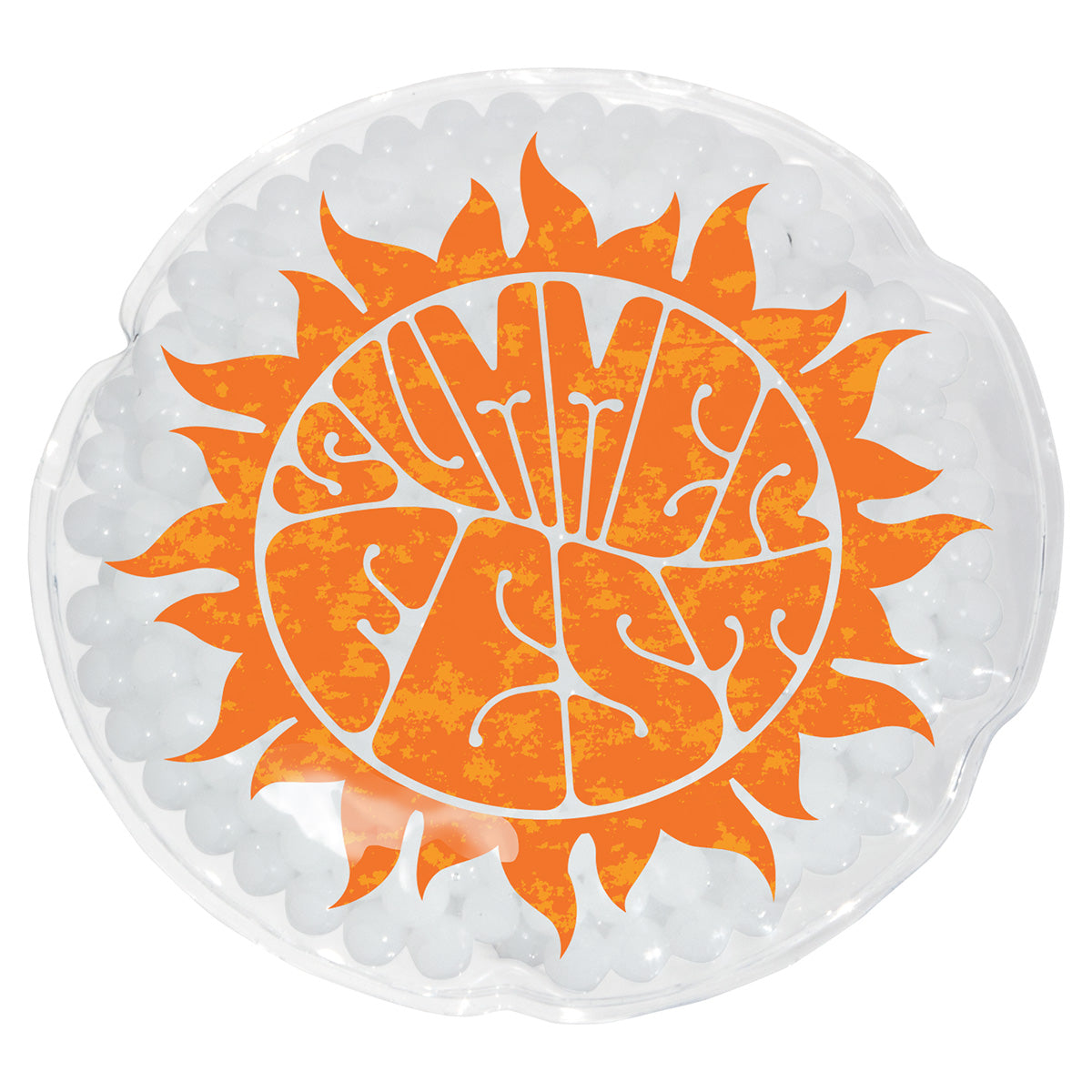 Full-Color Round Aqua Pearls™ Hot/Cold Pack