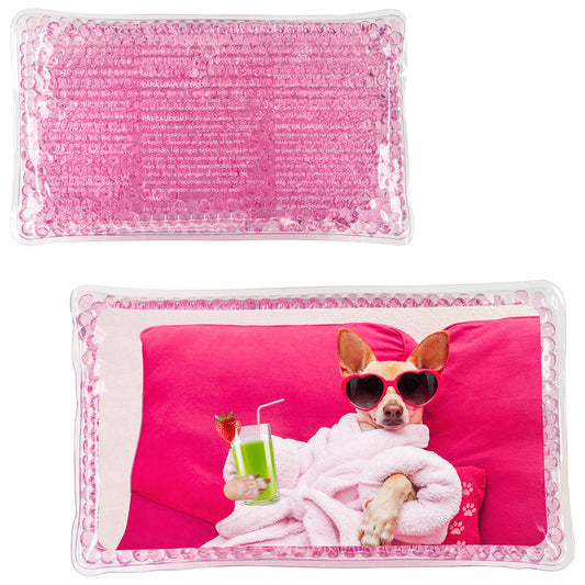 Pink Spa Day Large Rectangle Aqua Pearls™ Hot/Cold Pack