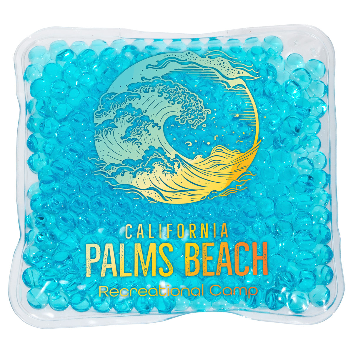 Full-Color Square Aqua Pearls™ Hot/Cold Pack