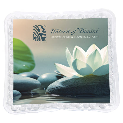 Full-Color Square Aqua Pearls™ Hot/Cold Pack