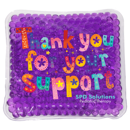 Full-Color Square Aqua Pearls™ Hot/Cold Pack