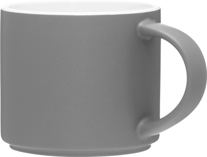 16 oz monaco mug - matte storm gray