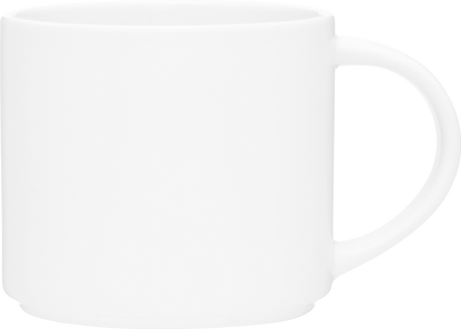 16 oz monaco mug - matte white
