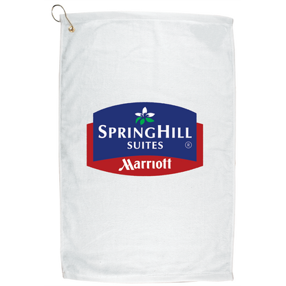 16" X 25" Golf Towel  with Grommet And Hook