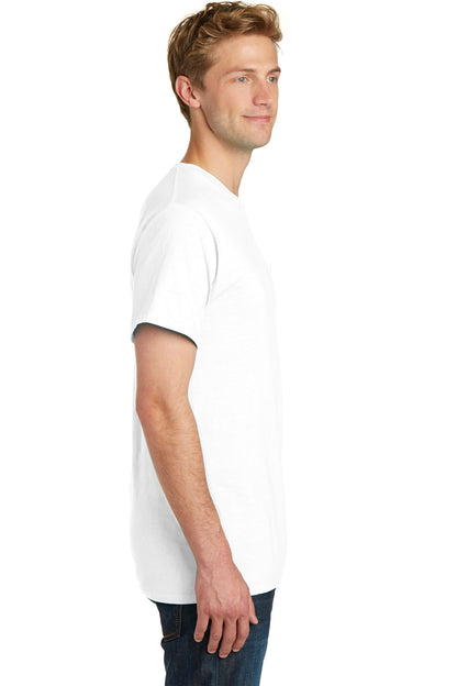 White Port & Company Beach Wash Garment-Dyed Pocket Tee. PC099P