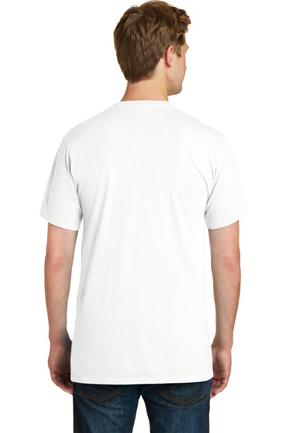 White Port & Company Beach Wash Garment-Dyed Pocket Tee. PC099P