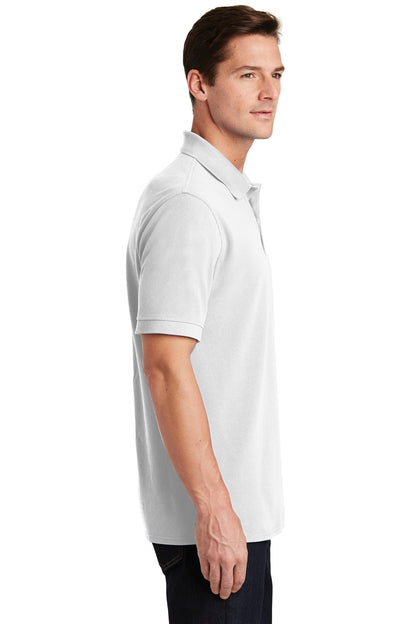 White Port & Company Combed Ring Spun Pique Polo. KP1500