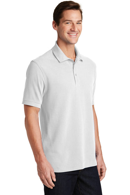 White Port & Company Combed Ring Spun Pique Polo. KP1500