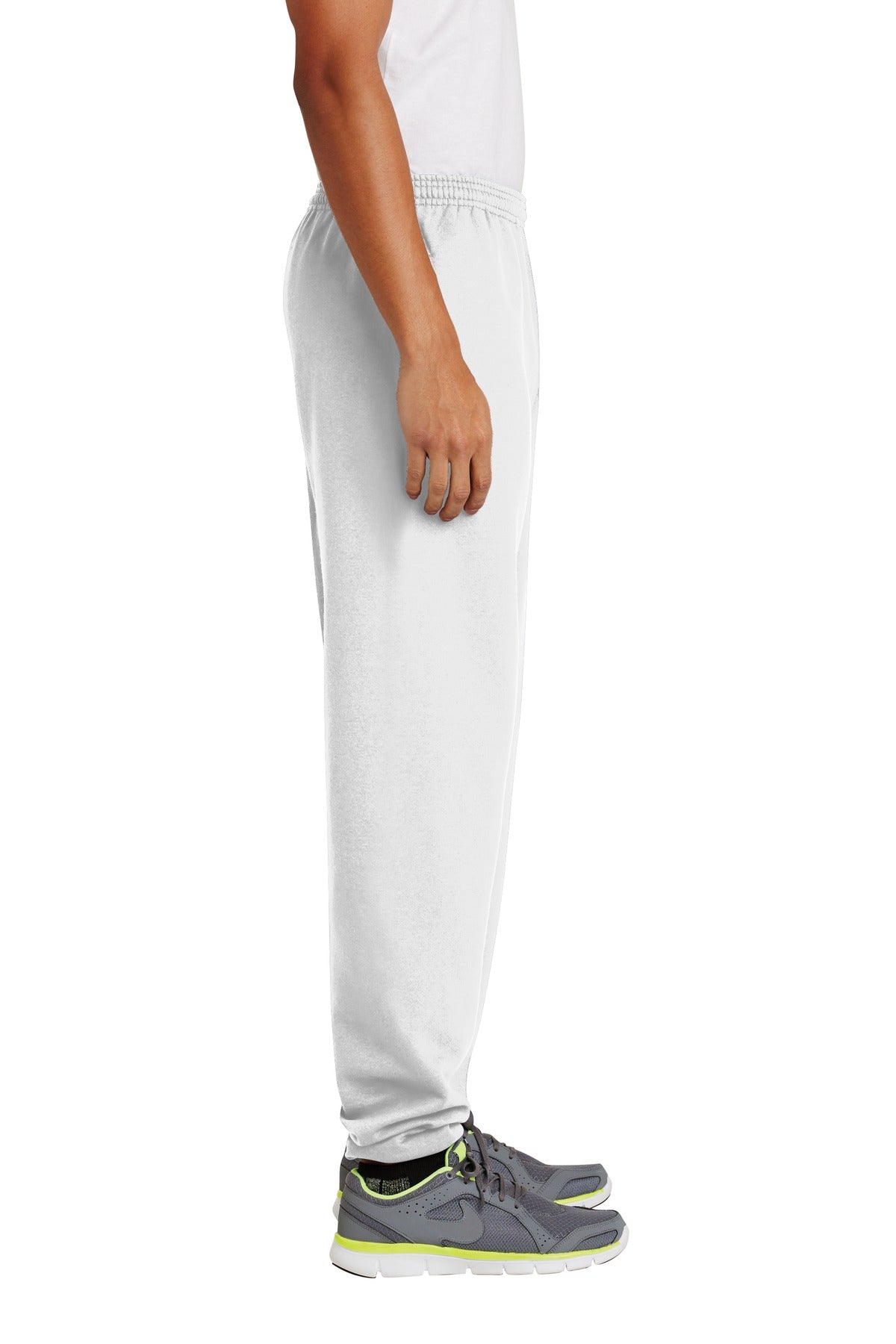 White Port & Company - Essential Fleece Sweatpant with Pockets. PC90P