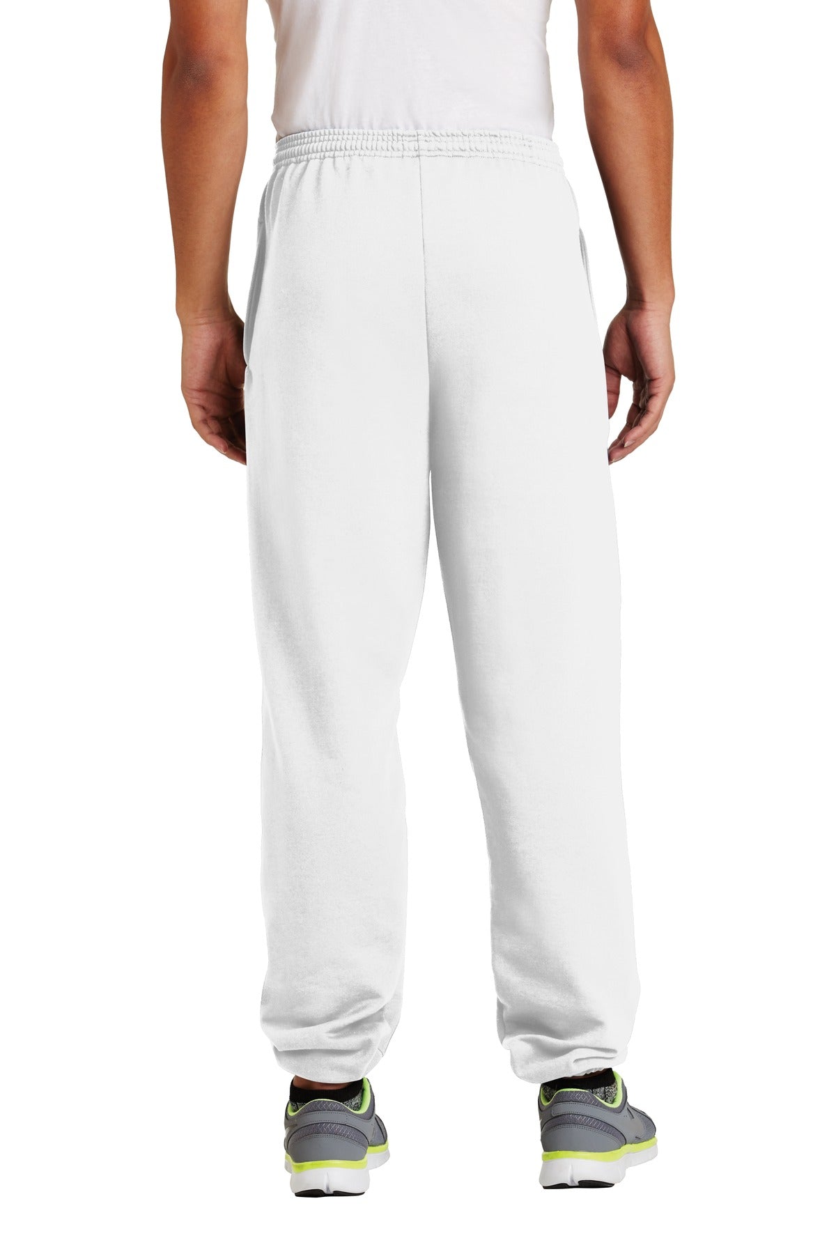 White Port & Company - Essential Fleece Sweatpant with Pockets. PC90P