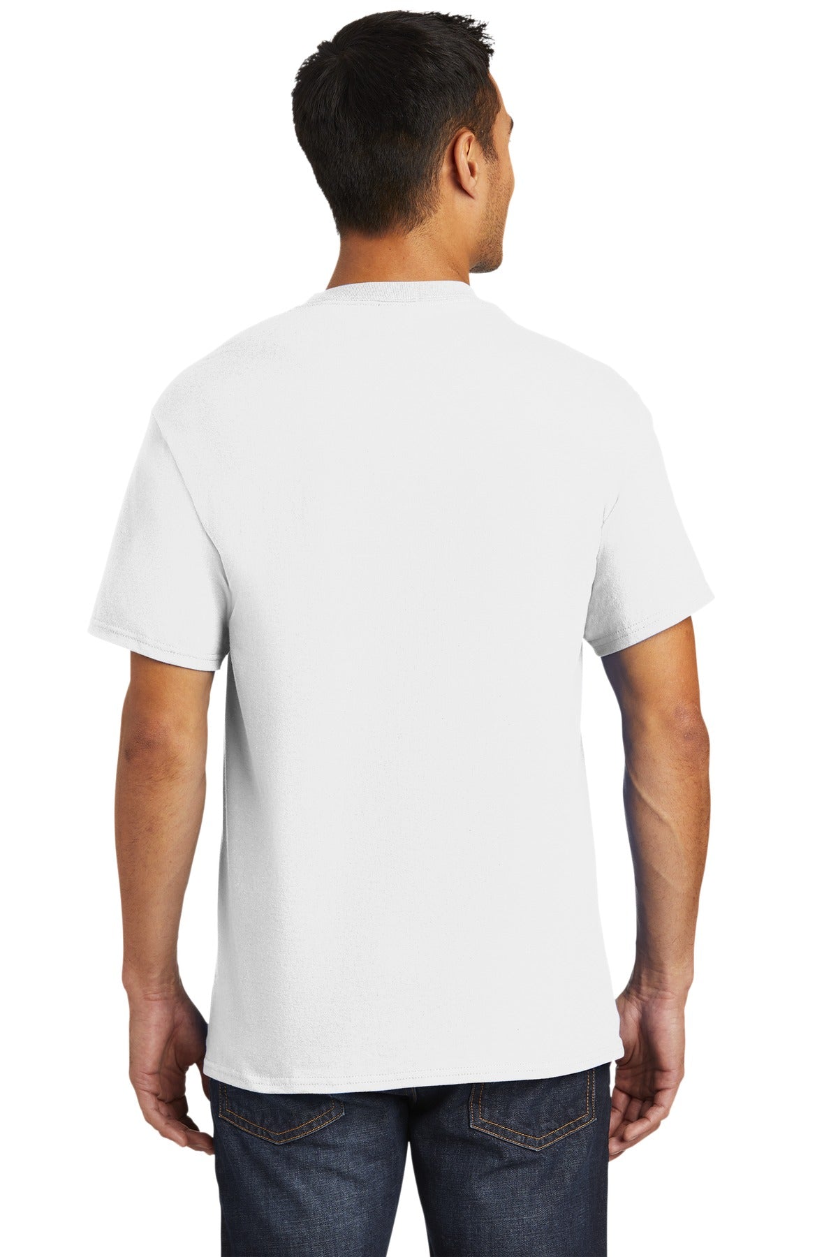 White Port & Company - Tall Essential Pocket Tee. PC61PT