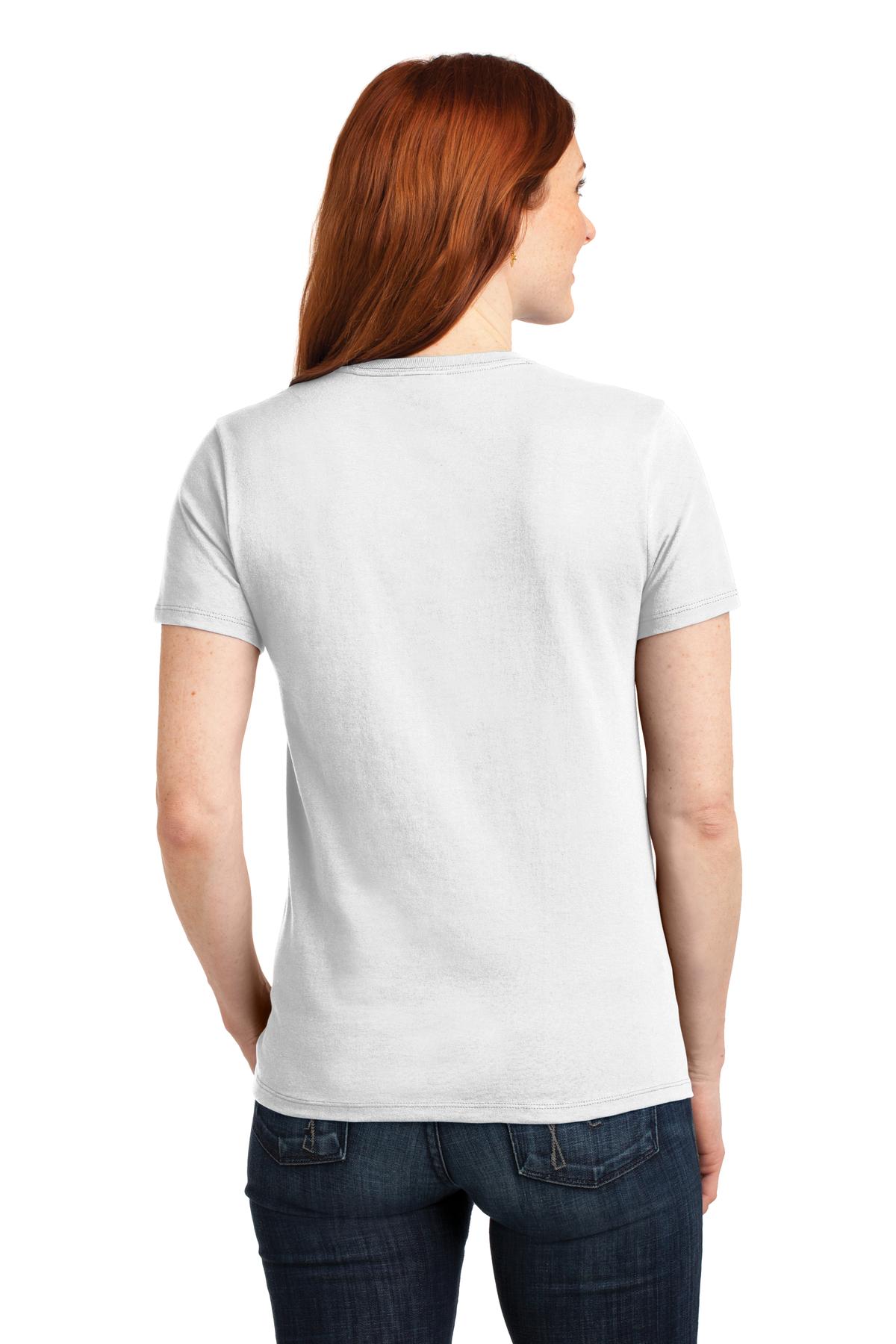 White Port & Company Women's Core Blend Tee. LPC55