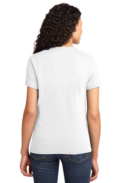 White Port & Company Women's Essential Tee. LPC61