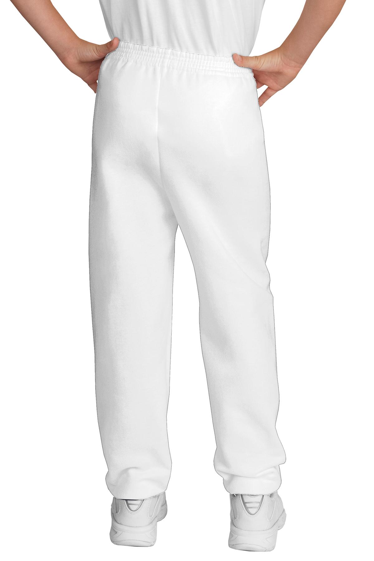 White Port & Company - Youth Core Fleece Sweatpant. PC90YP