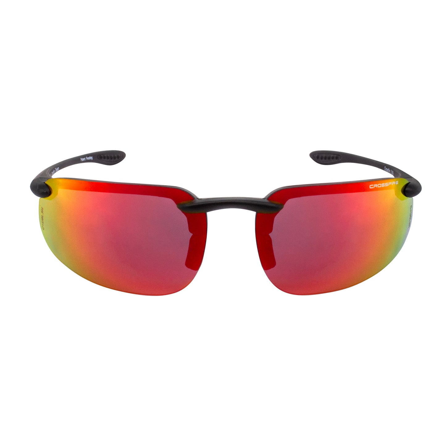 ES4 Premium Safety Eyewear - Crystal Brown Frame - HD Brown Flash Mirror Lens
