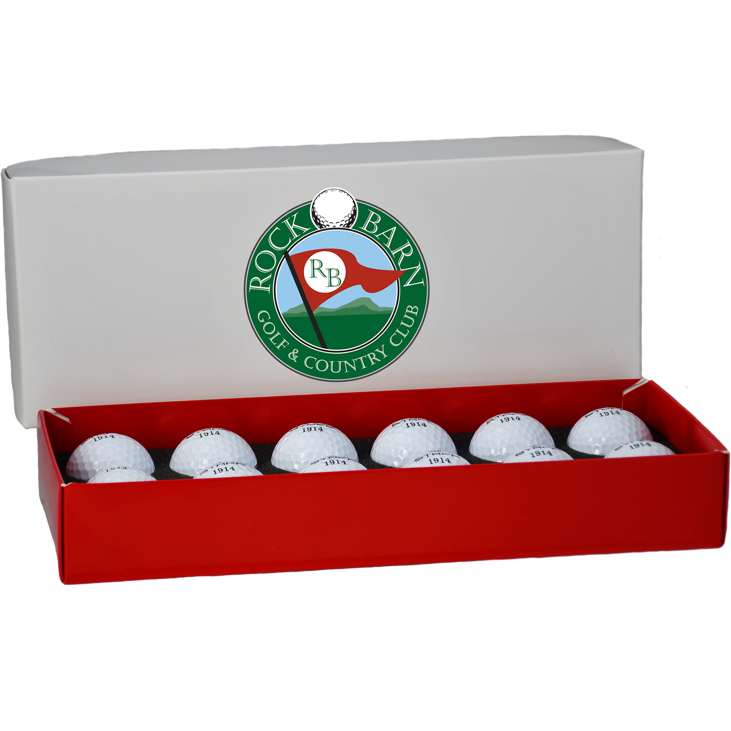 White Wilson Golf Ball Box