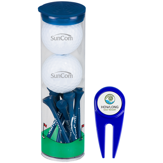 Wilson Ultra 2-Golf Ball Tube with Divot Tool and Tees
